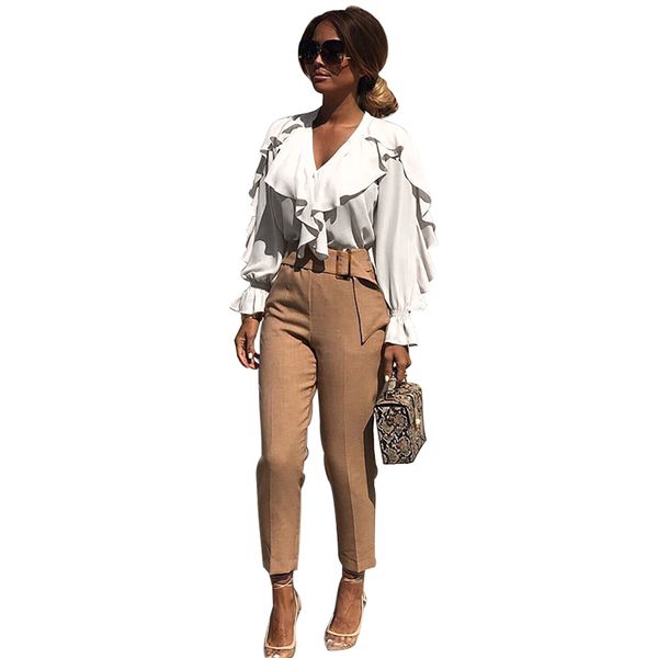 lemon gina ruffled chiffon blouse elegant women v-neck long sleeve loose blouses fashion shirt g4183, White
lemon gina ruffled chiffon blouse elegant women v-neck long sleeve loose blouses fashion shirt g4183, White