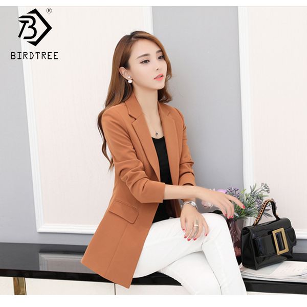 2019 new arrival women's office lady blazers vintage medium long turn-down collar single button slim coats with pocket c88814y, White;black
2019 new arrival women's office lady blazers vintage medium long turn-down collar single button slim coats with pocket c88814y, White;black