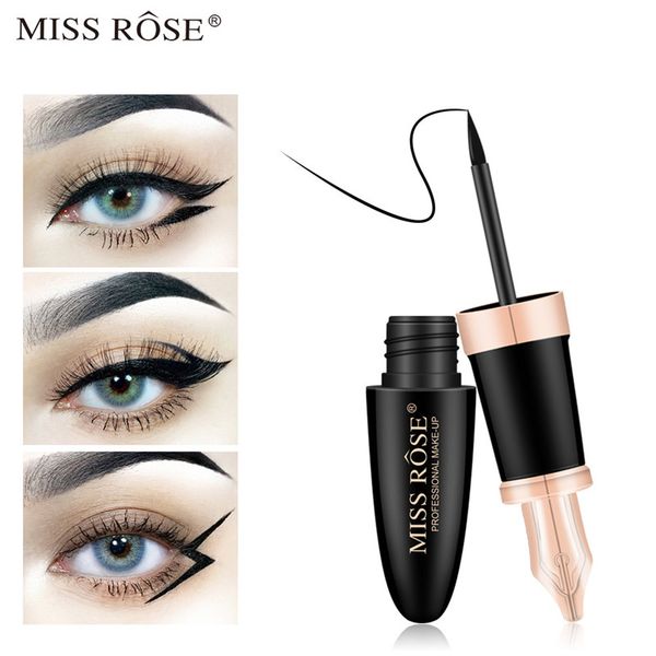 miss rose eyeliner waterproof liquid eye liner pencil black makeup cosmetic eye professional women fashion tool
miss rose eyeliner waterproof liquid eye liner pencil black makeup cosmetic eye professional women fashion tool