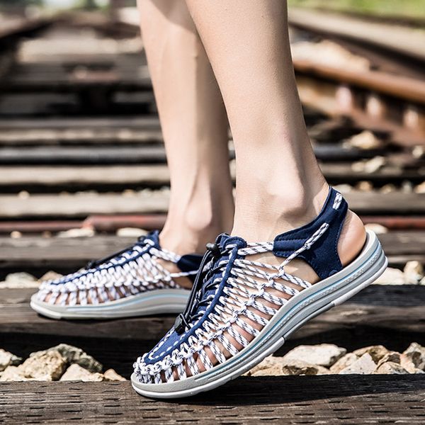 summer sandals men leather openwork woven sandals 2019 slipper outdoor sneaker flat rubber flip flops men water trekking
summer sandals men leather openwork woven sandals 2019 slipper outdoor sneaker flat rubber flip flops men water trekking