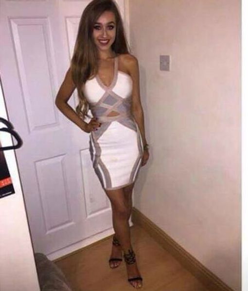 brand new women fashion bodycon hl bandage dress new arrival ladies designer bodycon hl bandage dress, White;black
brand new women fashion bodycon hl bandage dress new arrival ladies designer bodycon hl bandage dress, White;black