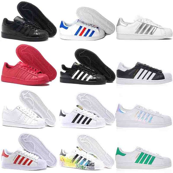 Originals Superstars White stan Hologram Iridescent Junior Superstars 80s Pride Sneakers Super Star Women Men Sports sneakers Shoes 36-45
Originals Superstars White stan Hologram Iridescent Junior Superstars 80s Pride Sneakers Super Star Women Men Sports sneakers Shoes 36-45