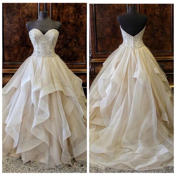 милая 2021 кружева аппликации бисером свадебные платья ruffles bling bling оборками свадебные платья сшитое vestidos de mariée формальное, White
милая 2021 кружева аппликации бисером свадебные платья ruffles bling bling оборками свадебные платья сшитое vestidos de mariée формальное, White