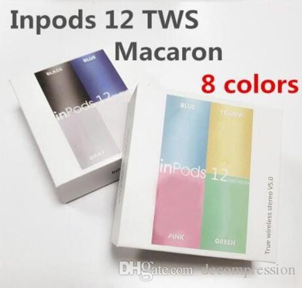 Wirele bluetooth headphone i12 tw inpod 12 macaron v5 0 tereo cell phone earphone port weatproof headphone touch earbud
Wirele bluetooth headphone i12 tw inpod 12 macaron v5 0 tereo cell phone earphone port weatproof headphone touch earbud