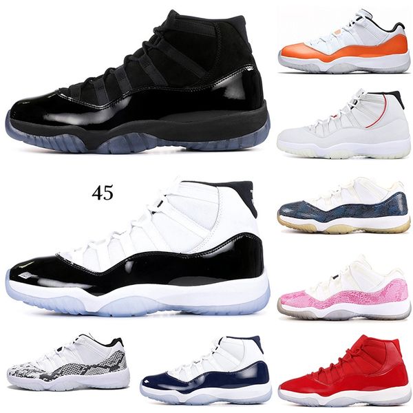 2019 basketball shoes 11 11s snakeskin bred concord win like 82 96 cap and gown space jam mens athletic sports sneakers 7-12
2019 basketball shoes 11 11s snakeskin bred concord win like 82 96 cap and gown space jam mens athletic sports sneakers 7-12