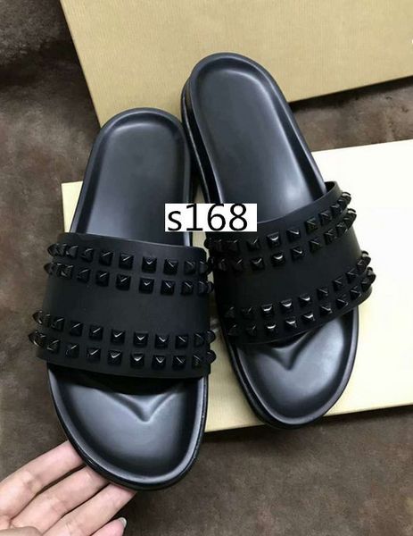 donna studded willow nail slippers designer red bottoms shoes men rivet junior spikes flat slipperswith boxs, Black
donna studded willow nail slippers designer red bottoms shoes men rivet junior spikes flat slipperswith boxs, Black