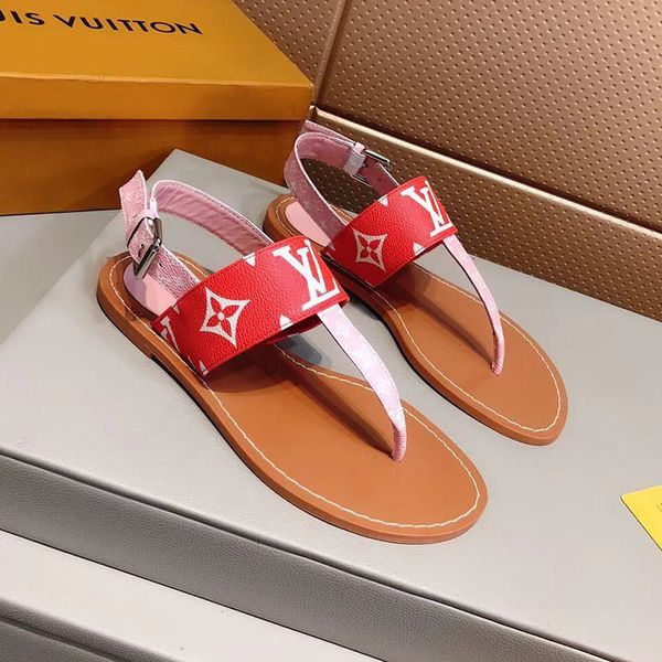new arrival womens sandals fashion leather bottom print flip-flop sandals summer luxury classics shoes flats beach shoes high quality, Black
new arrival womens sandals fashion leather bottom print flip-flop sandals summer luxury classics shoes flats beach shoes high quality, Black