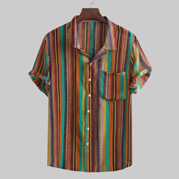 kancoold shirt men's summer fashion casual lapel stripe print button short sleeve shirt loose streetwear vacation blouse jun, White;black
kancoold shirt men's summer fashion casual lapel stripe print button short sleeve shirt loose streetwear vacation blouse jun, White;black