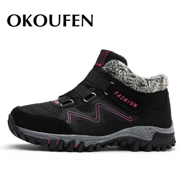 okoufen winter fur warm outdoor shoes women's waterproof hiking shoes women trekking mountain boots climbing sneakers
okoufen winter fur warm outdoor shoes women's waterproof hiking shoes women trekking mountain boots climbing sneakers