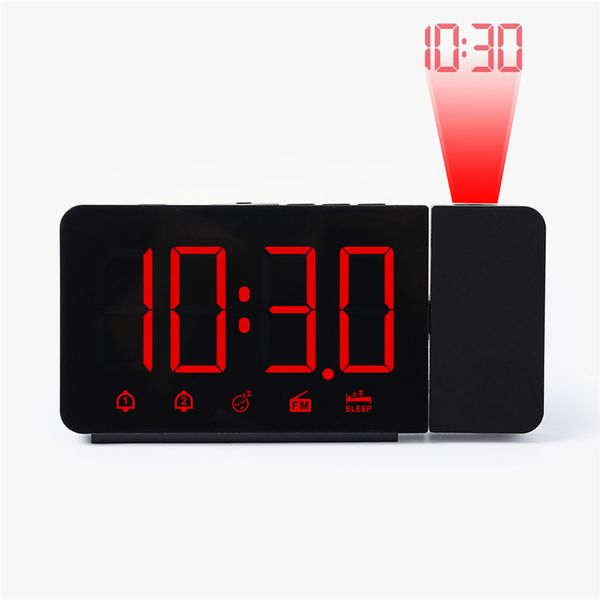 digital projection alarm clock date snooze fm radio function backlight projector desk table led clock with time projection
digital projection alarm clock date snooze fm radio function backlight projector desk table led clock with time projection