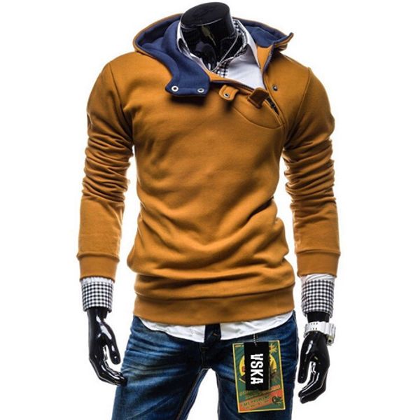 new 2015 winter fashion long-sleeve zipper collar mens hoodies and sweatshirts 4 color m-3xl, Black
new 2015 winter fashion long-sleeve zipper collar mens hoodies and sweatshirts 4 color m-3xl, Black