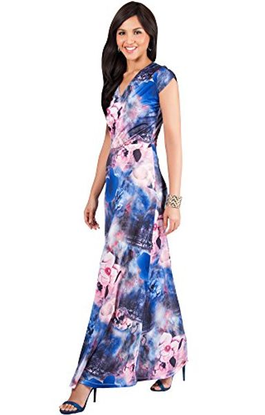 koh koh womens long cap sleeve floral print v-neck boho flowy summer maxi dress, Black;gray
koh koh womens long cap sleeve floral print v-neck boho flowy summer maxi dress, Black;gray