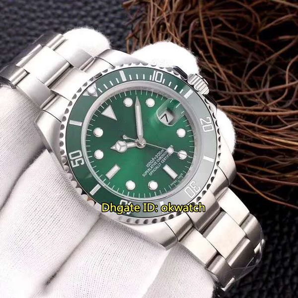 Hot 9 style Best Watch V7 40mm Date 2813 Automatic Mens Watch 116610 Ceramic Bezel Greey Dial 316L Steel Strap Original buckle Gents Watches
Hot 9 style Best Watch V7 40mm Date 2813 Automatic Mens Watch 116610 Ceramic Bezel Greey Dial 316L Steel Strap Original buckle Gents Watches