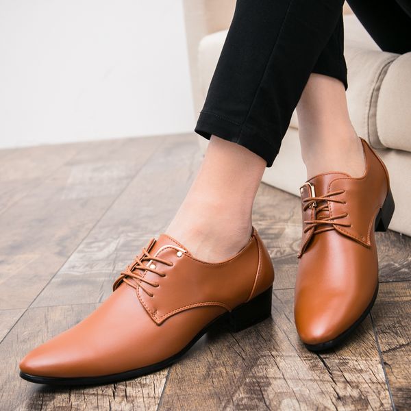 brand new mens dress shoes size 38-47 men formal shoes pointed toe men oxfords fashion mens business party, Black
brand new mens dress shoes size 38-47 men formal shoes pointed toe men oxfords fashion mens business party, Black