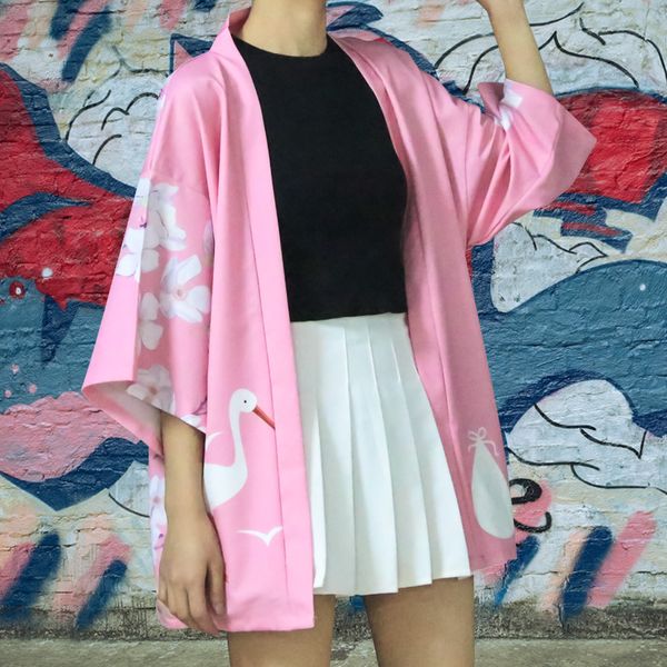 women japanese kimono streetwear traditional cardigan cosplay shirt blouse costume harajuku haori summer beach kimono clothing, Red
women japanese kimono streetwear traditional cardigan cosplay shirt blouse costume harajuku haori summer beach kimono clothing, Red