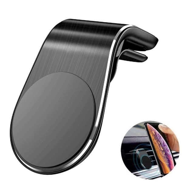 magnetic car phone holder aluminum alloy l-type car air vent universal mobile phone mount with strong magnet for iphone 11 pro max
magnetic car phone holder aluminum alloy l-type car air vent universal mobile phone mount with strong magnet for iphone 11 pro max