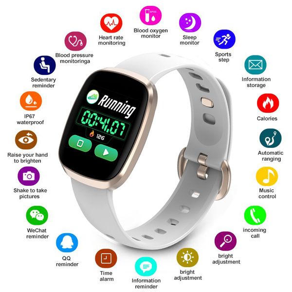 2019 smart watch for men women gift waterproof heart rate blood pressure fitness tracker sleep monitor android ios smartwatch, Slivery;brown
2019 smart watch for men women gift waterproof heart rate blood pressure fitness tracker sleep monitor android ios smartwatch, Slivery;brown