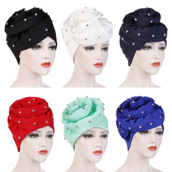 muslim women big flower turban pleated cap ruffle fashion headscarf hair loss cover cancer chemo cap head wrap beanie bonnet hat, Blue;gray
muslim women big flower turban pleated cap ruffle fashion headscarf hair loss cover cancer chemo cap head wrap beanie bonnet hat, Blue;gray