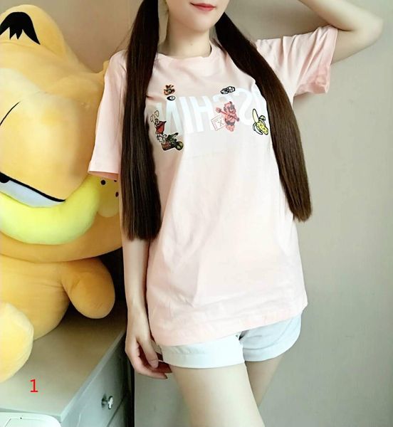 women designer t shirts gg brand tees colorful letters printed short sleeves patterns style luxury girl nnicorn t shirts lr200413, White
women designer t shirts gg brand tees colorful letters printed short sleeves patterns style luxury girl nnicorn t shirts lr200413, White