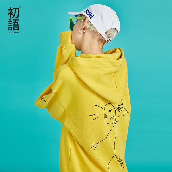 toyouth new autumn lazy cartoon printing women sweatshirts loose hooded long sleeve pullovers korean stylish female hoodies, Black
toyouth new autumn lazy cartoon printing women sweatshirts loose hooded long sleeve pullovers korean stylish female hoodies, Black