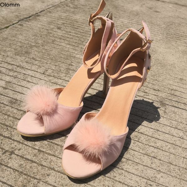 rontic new arrival women sandals rivets thin high heels sandals open toe pretty pink party shoes women us plus size 5-15, Black
rontic new arrival women sandals rivets thin high heels sandals open toe pretty pink party shoes women us plus size 5-15, Black