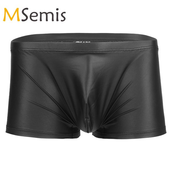 swimwear mens lingerie patent leather swimming truck bulge pouch boxer briefs shorts underwear underpants male swim shorts
swimwear mens lingerie patent leather swimming truck bulge pouch boxer briefs shorts underwear underpants male swim shorts