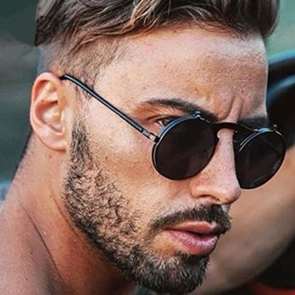 steam punk sunglasses men fashion 2020 street beat round eyeglasses outdoor men and women metal round sunglasses, White;black
steam punk sunglasses men fashion 2020 street beat round eyeglasses outdoor men and women metal round sunglasses, White;black