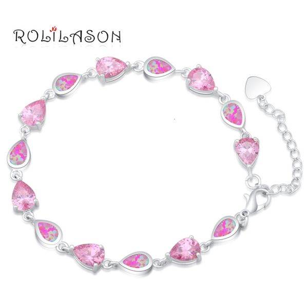 rolilason alibaba-express pink created fire opal 925 silver stamped pink charm bracelets women pulseras obs081, Golden;silver
rolilason alibaba-express pink created fire opal 925 silver stamped pink charm bracelets women pulseras obs081, Golden;silver