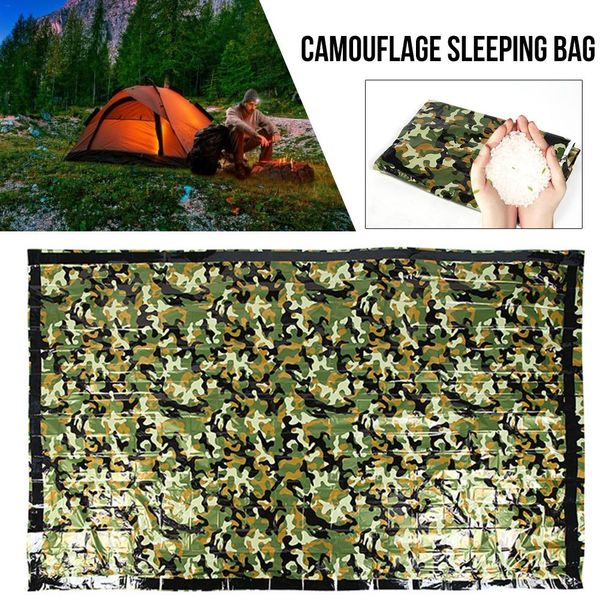 outdoor large double pe camouflage thermal blanket emergency tent sleeping bag
outdoor large double pe camouflage thermal blanket emergency tent sleeping bag