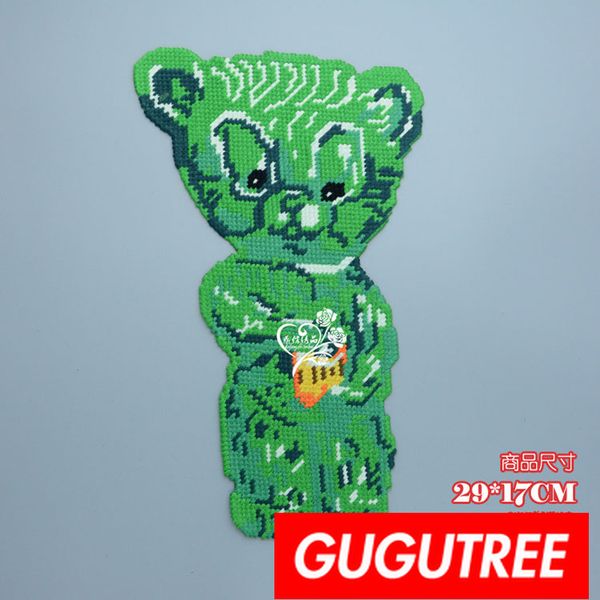 gugutree embroidery big patches bear patches badges applique patches for clothing bp-786, Black
gugutree embroidery big patches bear patches badges applique patches for clothing bp-786, Black