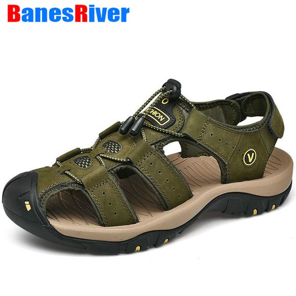 2020 popular comfy outdoor durable outsole men shoes leather men sandals summer causal beach fashion outdoor sneakers size 38-48, Black
2020 popular comfy outdoor durable outsole men shoes leather men sandals summer causal beach fashion outdoor sneakers size 38-48, Black
