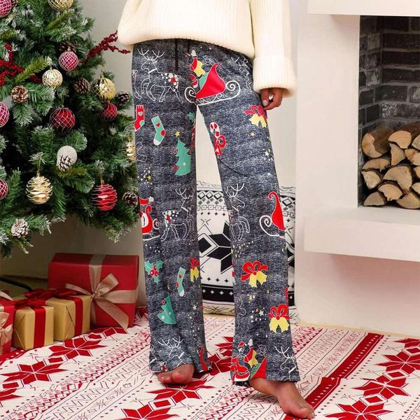 merry christmas women casual drawstring wide legs pants loose long trousers print grils high waist pajama pants fashion clothing, Black;white
merry christmas women casual drawstring wide legs pants loose long trousers print grils high waist pajama pants fashion clothing, Black;white