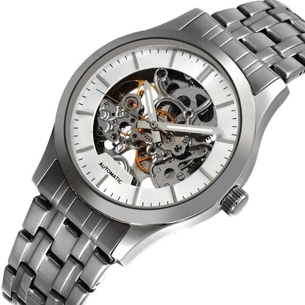 korean men's watches business machinery watches with steel bands men's hollow-out automatic machinery watches customized wholesale, Black;brown
korean men's watches business machinery watches with steel bands men's hollow-out automatic machinery watches customized wholesale, Black;brown