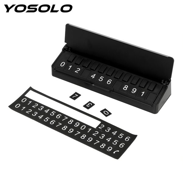 yosolo piano shape flip cover hidden telephone number card sticker car temporary parking card
yosolo piano shape flip cover hidden telephone number card sticker car temporary parking card