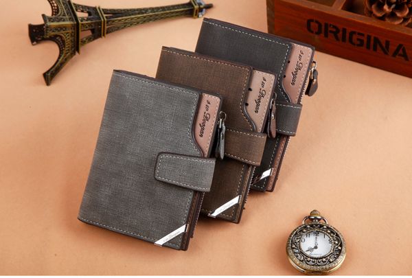 new korean casual men's wallet short vertical locomotive british casual multi-function card bag zipper buckle triangle folding t3, Black
new korean casual men's wallet short vertical locomotive british casual multi-function card bag zipper buckle triangle folding t3, Black