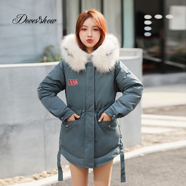 fur coat hooded winter down coat female jacket thick warm basic chaqueta mujer cotton padded wadded parka outwear 918, Black
fur coat hooded winter down coat female jacket thick warm basic chaqueta mujer cotton padded wadded parka outwear 918, Black