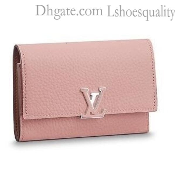 2019 m62156 capucines compact wallet pink real caviar lambskin chain flap bag long chain wallets key card holders purse clutches evening
2019 m62156 capucines compact wallet pink real caviar lambskin chain flap bag long chain wallets key card holders purse clutches evening