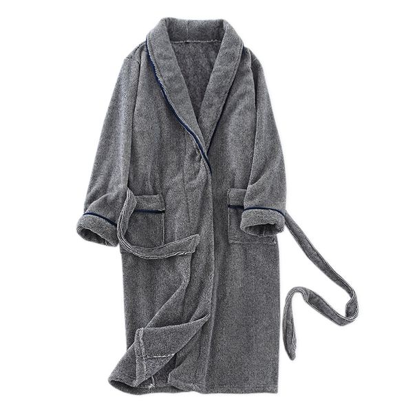 plus size winter warm korean coral velvet bathrobes men sleepwear robes thicken flannel elegant robes male dressing gown, Black;brown
plus size winter warm korean coral velvet bathrobes men sleepwear robes thicken flannel elegant robes male dressing gown, Black;brown