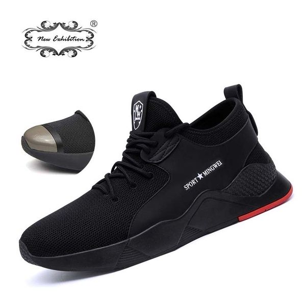 new exhibition 2019 mens fashion safety shoes breathable light widened anti-smashing steel toe work boots outdoor sneaker 36-46 mx190819, Black
new exhibition 2019 mens fashion safety shoes breathable light widened anti-smashing steel toe work boots outdoor sneaker 36-46 mx190819, Black