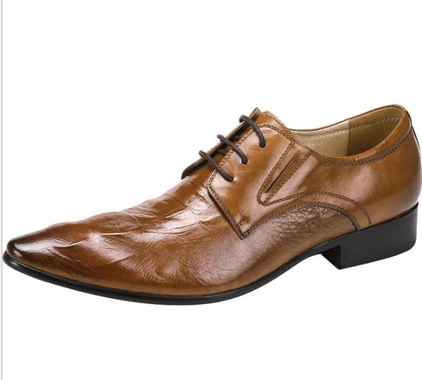 genuine leather wedding shoes men dress shoes coiffeur zapatos hombre vestir formal zapatos hombre casual shoes, Black
genuine leather wedding shoes men dress shoes coiffeur zapatos hombre vestir formal zapatos hombre casual shoes, Black