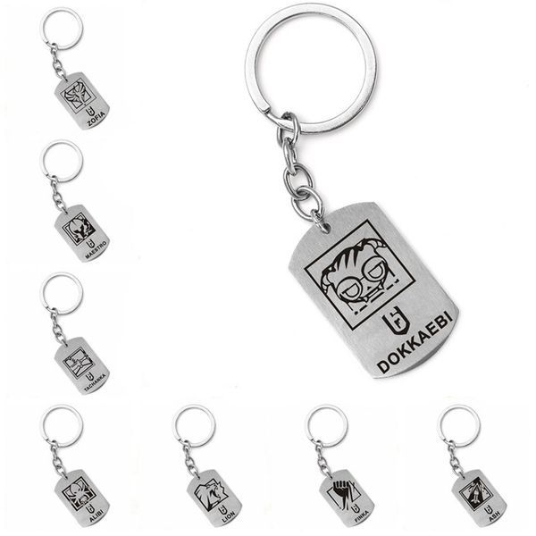 game rainbow six siege keychain 20 style skull alloy metal key holder for men women fans souvenir jewelry gifts, Silver
game rainbow six siege keychain 20 style skull alloy metal key holder for men women fans souvenir jewelry gifts, Silver