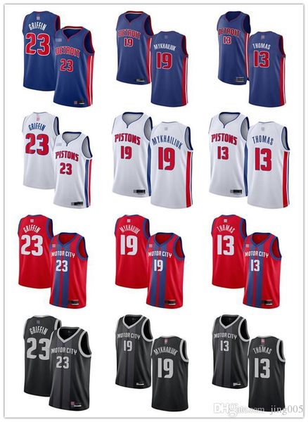 mens womens youth detroit pistons 19 sviatoslav mykhailiuk 13 khyri thomas 23 blake griffin blue white custom basketball jerseys, Black;red
mens womens youth detroit pistons 19 sviatoslav mykhailiuk 13 khyri thomas 23 blake griffin blue white custom basketball jerseys, Black;red