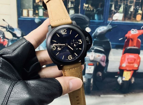 мужские часы pam 316l нержавеющая сталь кожаный ремешок 44 мм*15 мм ретро механический механизм для человека автоматические наручные часы 20, Slivery;brown
мужские часы pam 316l нержавеющая сталь кожаный ремешок 44 мм*15 мм ретро механический механизм для человека автоматические наручные часы 20, Slivery;brown