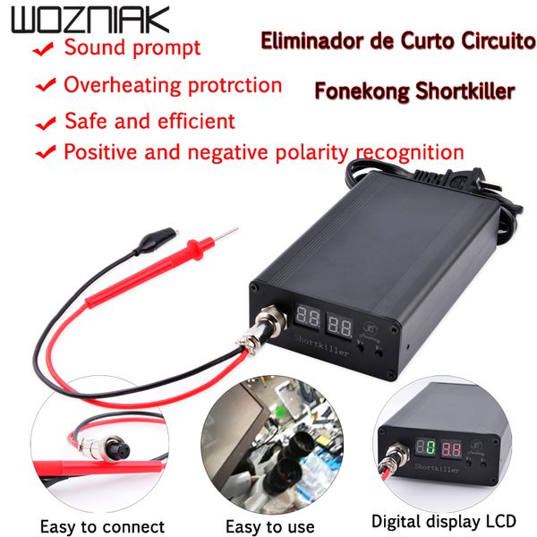 eliminador de curto circuito - shortkiller by fonekong kill shorts in seconds common to most boards mobile phone repair tool
eliminador de curto circuito - shortkiller by fonekong kill shorts in seconds common to most boards mobile phone repair tool
