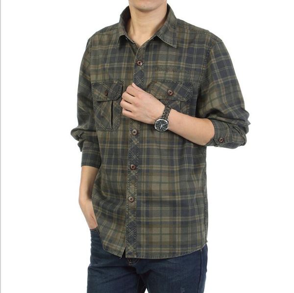 plaid chemise homme manche longue casual cargo men shirt long sleeve soft comfortable breathable rich brand, White;black
plaid chemise homme manche longue casual cargo men shirt long sleeve soft comfortable breathable rich brand, White;black