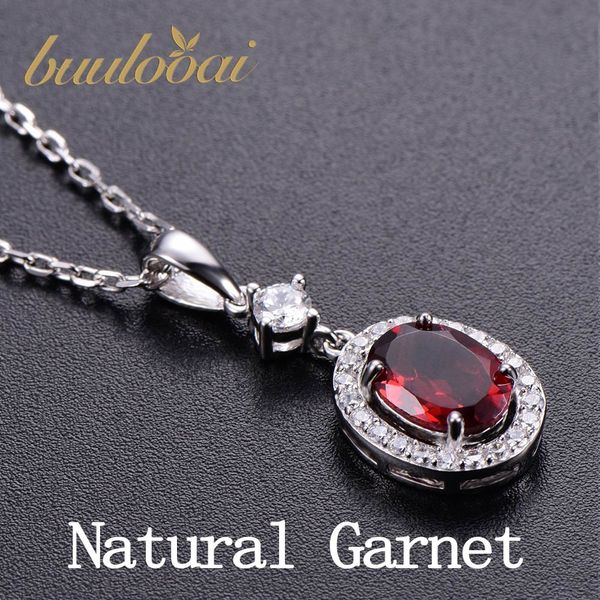 buulooai oval 1.37ct natural red garnet birthstone solitaire pendant 925 sterling silver fine jewelry for women
buulooai oval 1.37ct natural red garnet birthstone solitaire pendant 925 sterling silver fine jewelry for women