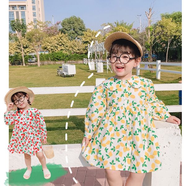 2020 korea style baby girls printed dress fashion spring kids girls dresses 1-6 years, Red;yellow
2020 korea style baby girls printed dress fashion spring kids girls dresses 1-6 years, Red;yellow