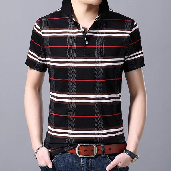 casual summer striped short sleeve polo shirt men poloshirt jersey luxury mens polos tee shirts dress fashions 42225, White;black
casual summer striped short sleeve polo shirt men poloshirt jersey luxury mens polos tee shirts dress fashions 42225, White;black