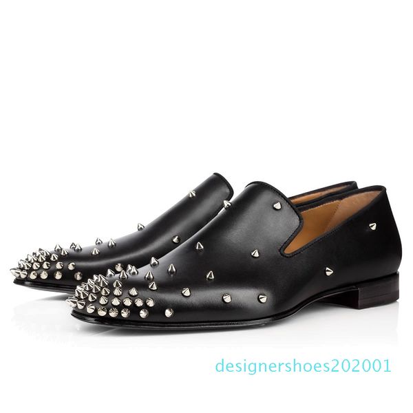 new men luxury designer loafers casual shoes triple black red matte patent leather spike sneakers for business wedding flat bottoms d01
new men luxury designer loafers casual shoes triple black red matte patent leather spike sneakers for business wedding flat bottoms d01