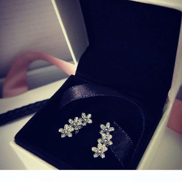 cute 925 sterling silver daisy flowers crystal stud earring for pandora silver jewelry for women with original box, Golden;silver
cute 925 sterling silver daisy flowers crystal stud earring for pandora silver jewelry for women with original box, Golden;silver